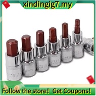 【】1/4 Inch Drive Metric Hex Key Hex Socket Bit Hexagon H2 H3 H4 H5 H6 H7 H8 H10