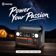 Portable Power Station 300W/400W/600W MAX AC 220V Portable Power Station Emergency Output Backup Pow