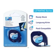 Label Dymo Letratag Compatibel Blue Blue/Label Tapes for Letratag