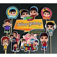 Cake Topper Omar dan Hana 03