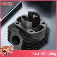 honglai8 Top End Rebuild Set 11Pcs Cylinder Piston Kit 47mm Bore Aluminium Alloy for Jog 2 Stroke 1E