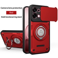 For OPPO A6 Pro F31 360Β°degree car mounted rotating magnetic ring holder phone case protective cover