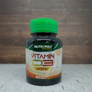 Nutrimax vitamin D3 1000iu 1000iu 60 capsules Immune vitamin Supplement capsules
