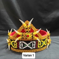 Dayak bead crown crown pengantin