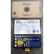 ชุดบล๊อก HOBAYASHI 1/4" ลูกบล๊อกพิเศษ. 70 pcs