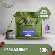 Kopi Breakfast Blend - 500gr - Commercial Blend - Bubuk Kopi Otten Coffee Roasted Beans