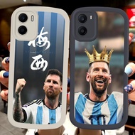 J-43 Messi King Cover Case For VIVO Y15s Y18i Y15a Y18e Y56 Y02t Y16 Y18 Y02a Y02S Y02 5G