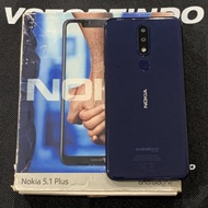 Nokia 5.1 Plus 3/32 GB Ex Nokia Resmi Second Bekas Seken Fullset OK