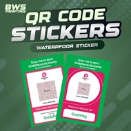 GrabPay QR Code Sticker Replacement Design - Duitnow QR Sticker - 2pcs