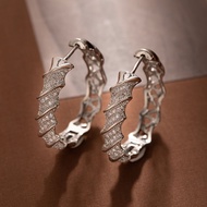 Cz Diamond Earrings Jewelry Work Diamond Earrings Hoop Earrings