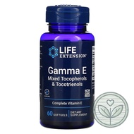 ️Life Extension, Gamma E Mixed Tocopherols, 60 Softgels / Mixed Tocopherols & Tocotrienols, 60 Softg