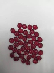 Cincin Batu Merah Delima Asli