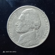Koin Amerika 5 Cent Tahun 1973 Liberty - FC02