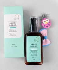 Tinh dầu dưỡng tóc Raip R3 The Argan Oil Baby powder mùi phấn em bé (xanh lá)