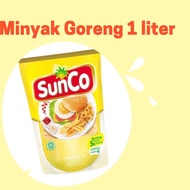 [1 LITER] SUNCO Minyak Goreng 1 liter Refill / Minyak Goreng Sunco