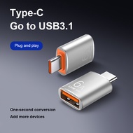 Raimondo Adaptor OTG USB Ke Pembaca Kartu Tipe C Mobil 6A Adaptor Pengisian Cepat