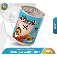 WET FOOD FOR PUPPY - WET FOOD CAPTAIN PUPPY 400GR