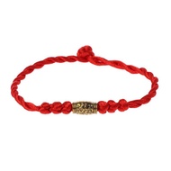Smile Smilling Handmade Chinese Feng Shui Lucky Kabbalah Red String Bracelets Tibetan Jewelry