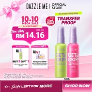 [HOT] DAZZLE ME Get a Grip Dewy & Matte Setting Spray 60ML 24H Makeup Lock Skin Loving Water-Sweat-T