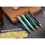 InnoBeta Cat Dad Gift for Men, Ballpoint Pen Set of 4, Personalized Cat Dad Gifts for Fathers Day, B