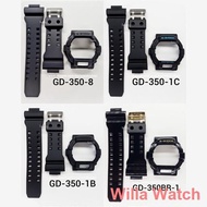 amazfit Aksesori ☋✆CASIO G-SHOCK BAND AND BEZEL GD350 100% ORIGINAL