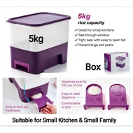 Tupperware Rice Smart Dispenser 5kg with Box