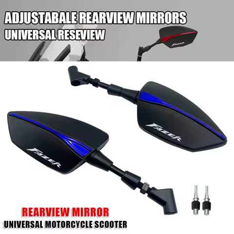 For YAMAHA FZ6 FZ6N FZ6S FZ6R FZ8 FZ8S FZ8N FAZER S2 FZ 6 6N 6S 6R M8 M10 Motorcycle Rearview Rear V