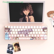FBSG 74 Keys Anime Anita Hailey Keycaps Cartoon Style Mechanical Keyboard Key Caps For 61/68 Wotting