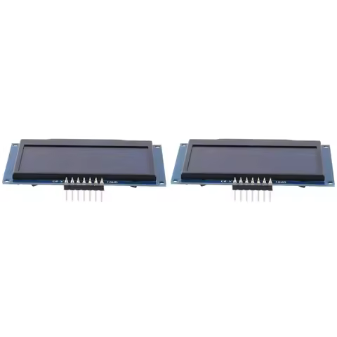 A97I-2Pcs 2.42-Inch OLED Display Module 2.4 Display 128X64 Driver SSD1309 Interface 4-Pin IIC Interf