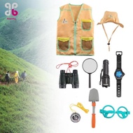 [Baosity] Kids Explorer , Pretend Play Costume, Nature Exploration Toys, Kids Explorer for 3-7 Years