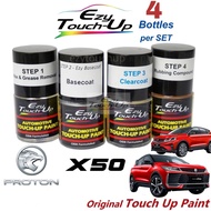 PROTON X50 Original Touch Up Paint - EZY Touch Up Combo Set- Touch Up Paint- Scratch-  Calar Kereta