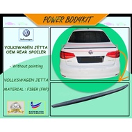 ✨ Volkswagen Jetta OEM Rear Spoiler Material Fiber (FRP)