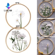 LAKAM Cross  Kits Sewing accessories Dandelion Needlework Plants Yarn Embroidery