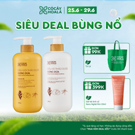 [COMBO] Dầu Gội Dầu Xả Thảo Dược Cỏ Cây Hoa Lá Gừng Dừa Sạch Gàu Ngứa Giảm Rụng Tóc 650g