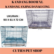 KANDANG ANJING KUCING KELINCI BOOM XL (DA04) / KANDANG JERUJI HEWAN / PET CAGE