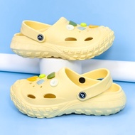 Rumahkaki - Sandal Clogs Jibbits Wanita Kekinian / Sendal Cewek Terbaru Karet Tebal Empuk Porto 3057