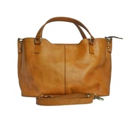 Bernie Leather Ainur Havana Women's Leather Bag