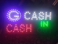 LED LIGHT SIGNAGE GCASH/PISO WIFI/CARWASH/INTERNET CAFE/OPEN/CLOSED/WELCOME-OPEN/OPEN 24 HOURS
