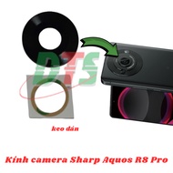 Sharp Aquos R8 Pro camera glass with glue