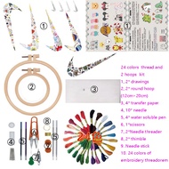 Embroidery material package diy set cross stitch thread manual material package set embroidery threa