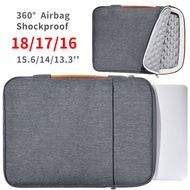 Portable Laptop Sleeve Airbag Shockproof Laptop Bag Protective Case 13 14 15.6 16 17 18 inch