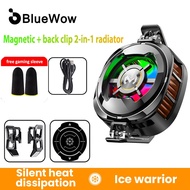 BlueWow CX06 Mobile Phone Cooler Gaming Radiator Cooling Fan Hurricane turbofan Cooler