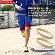 CRAFTSERIES 1Pair Pressurized Patellar Band Enlarged And Widened Silicone Shock-Absorbing Knee Joint