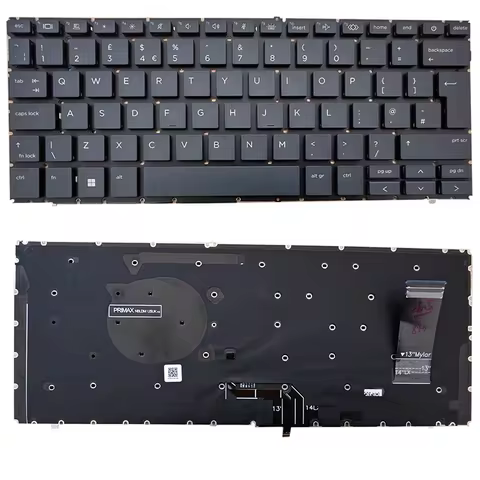 100% New OEM UK/Sp/FR/CZ/GK/LA Keyboard for HP Elitebook 840 845 G11,830 835 G11,840 G9, 840 G10,845