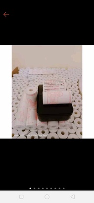 kertas struk thermal logo pastipas/SPBU 58x30mm paket hemat 5roll eds printer logo 58mm