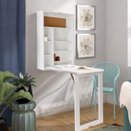 Wall Mounted Folding Table Space Saver Furniture Creative Home Decor Idea Modern LifeStyle Meja Jimat Ruang