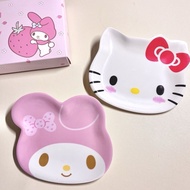 Sanrio Cute Small Plate MELODY KITTY Cute Fruit Plate