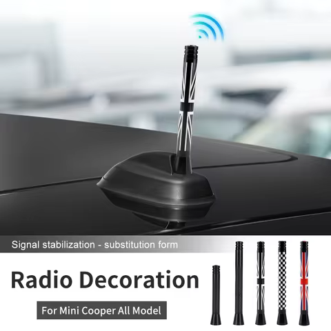 Universal Car Aerial Antenna Auto Roof FM Radio Antenna For Mini Cooper S JCW F56 F60 F54 F55 F65 F6