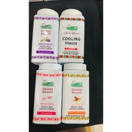 BEDAK BERANGIN CAP ULAR SNAKE BRAND COOLING POWDER SNAKE BRAND POWDER