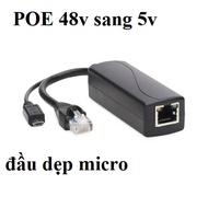 POE Splitter signal Splitter Splits POE 48v to 5v for imou ezviz hikvision dahua camera